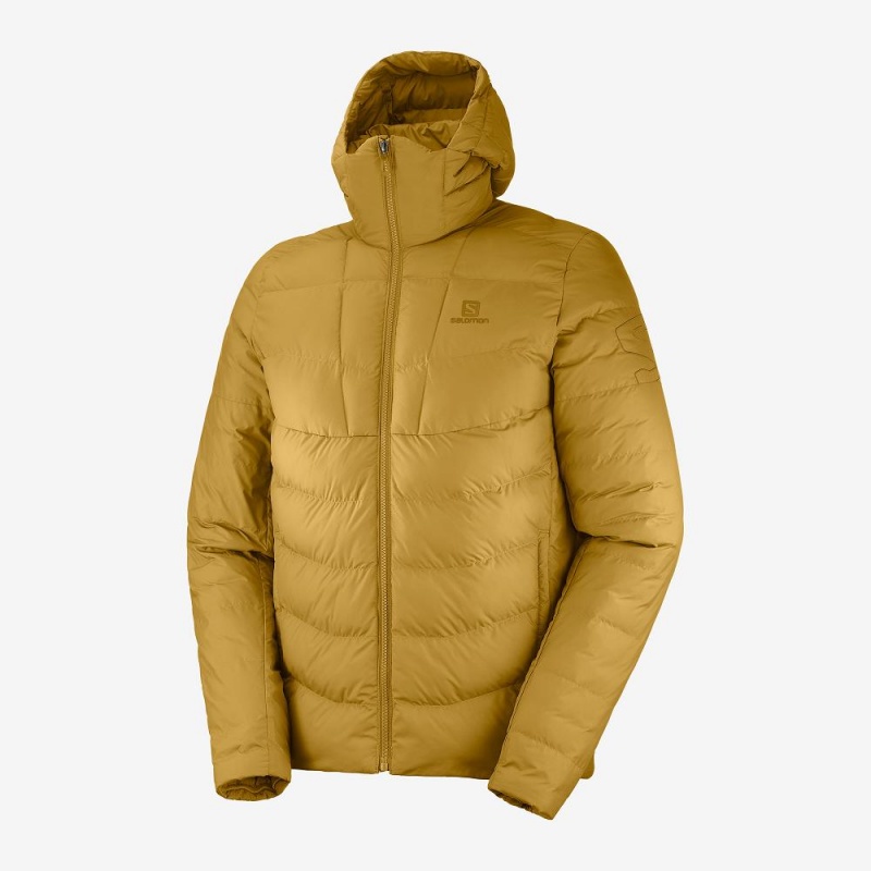 Salomon Essential Xwarm Insulated Hettegenser Gul | 59106-DUOC