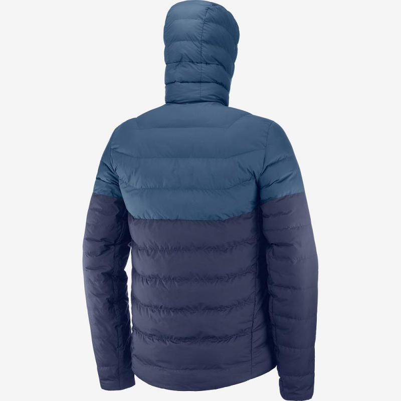 Salomon Essential Xwarm Insulated Hettegenser Marineblå | 68405-PSTZ