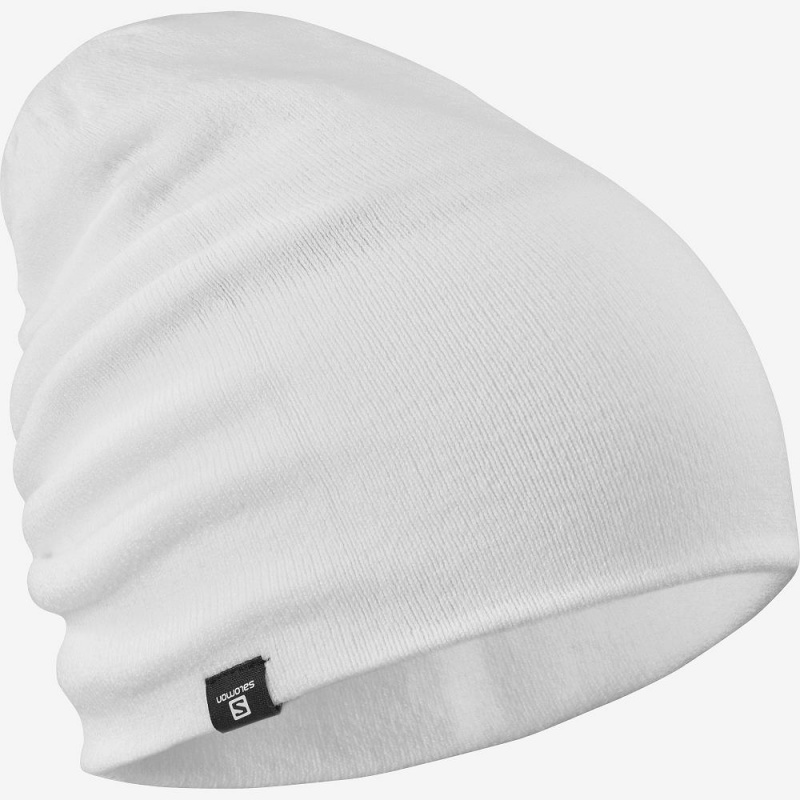 Salomon Flatspin Reversible Caps Hvite | 17624-ILUY