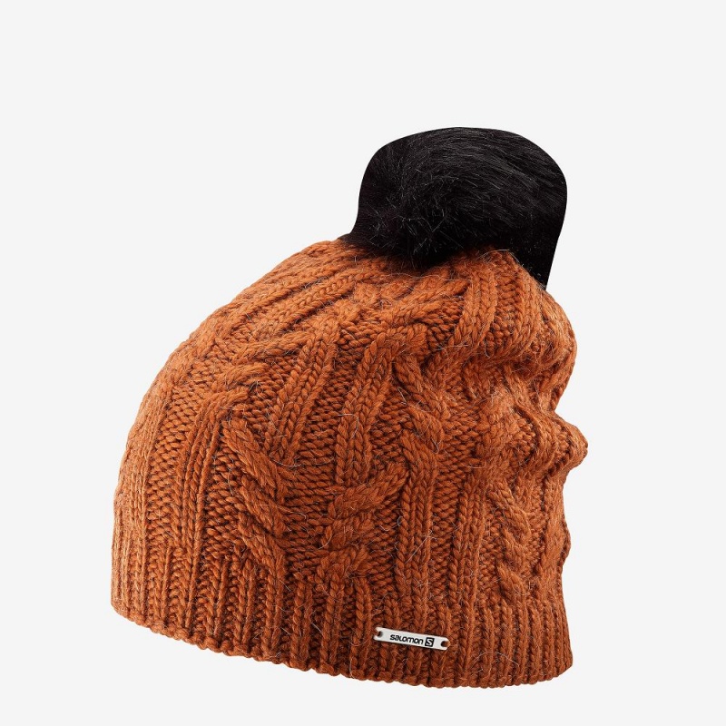 Salomon Ivy Caps Brune | 09674-SRMH