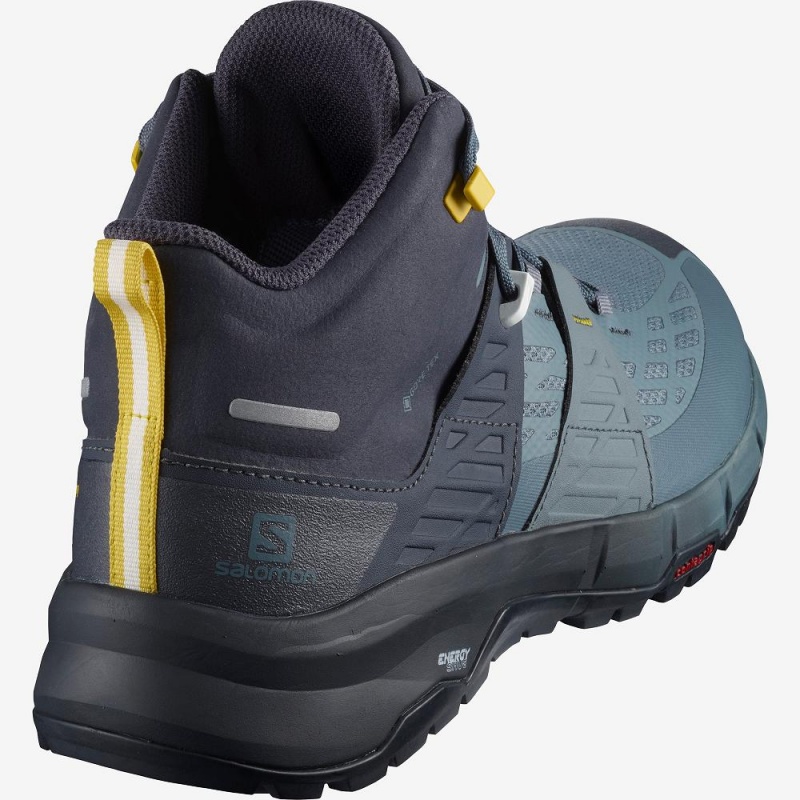 Salomon Odyssey Mid Gtx Gå Støvler Blå | 69401-ZUOE