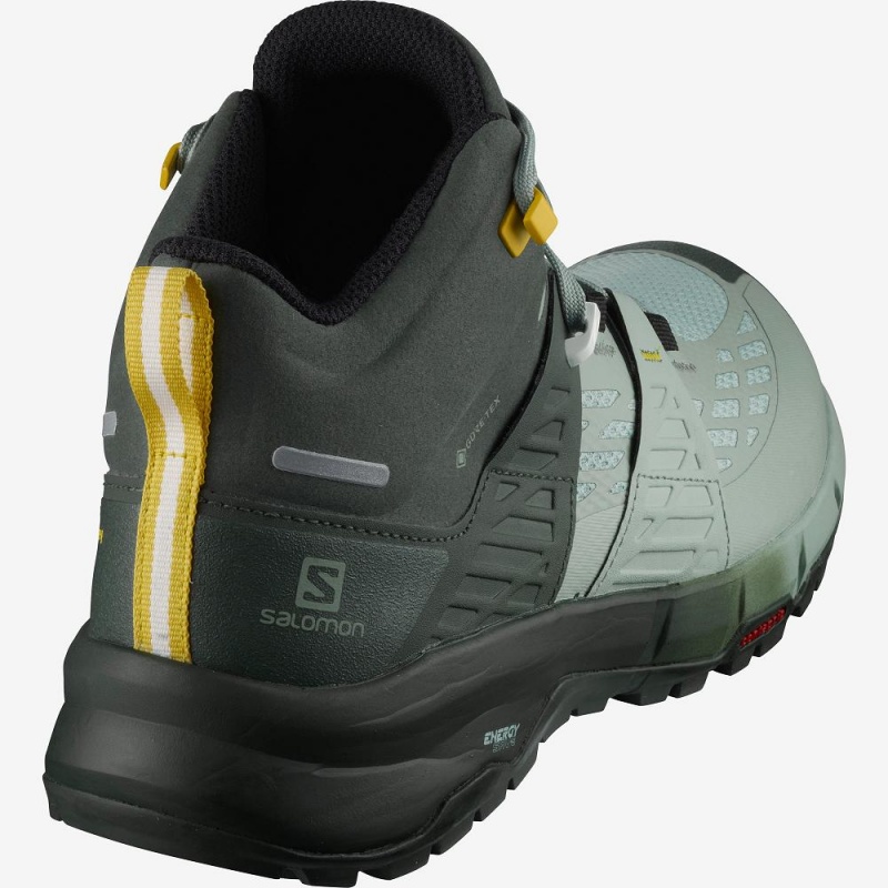 Salomon Odyssey Mid Gtx W Trekking Grønn | 05618-PHGR