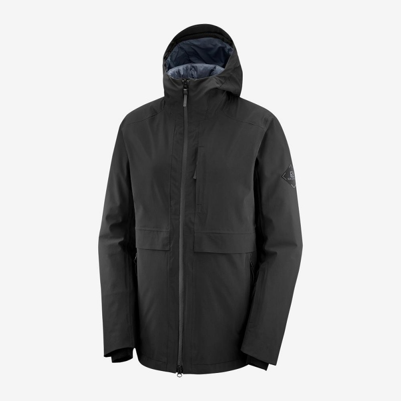 Salomon Outlaw 3In1 Jacket W Skijakker Svarte | 82670-FDNK