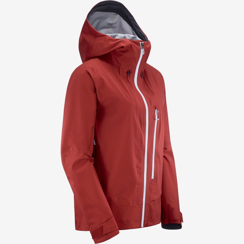 Salomon Outpeak 3L Light Jacket W Skijakker Rød | 94012-TFPG