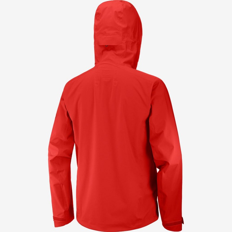 Salomon Outpeak 3L Light Shell Jacket M Skijakker Rød | 71925-RBCV