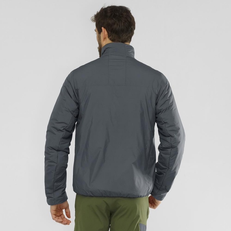 Salomon Outrack Insulated Jacket M Jakke Gray | 65092-OZXR