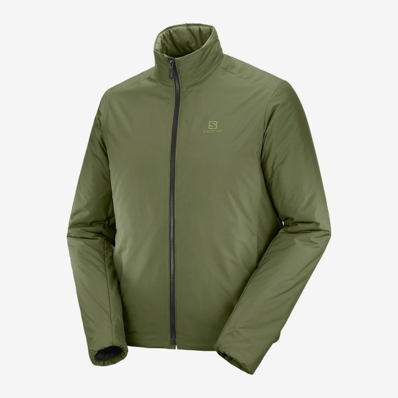 Salomon Outrack Insulated Jacket M Jakke Grønn | 28915-MEIO