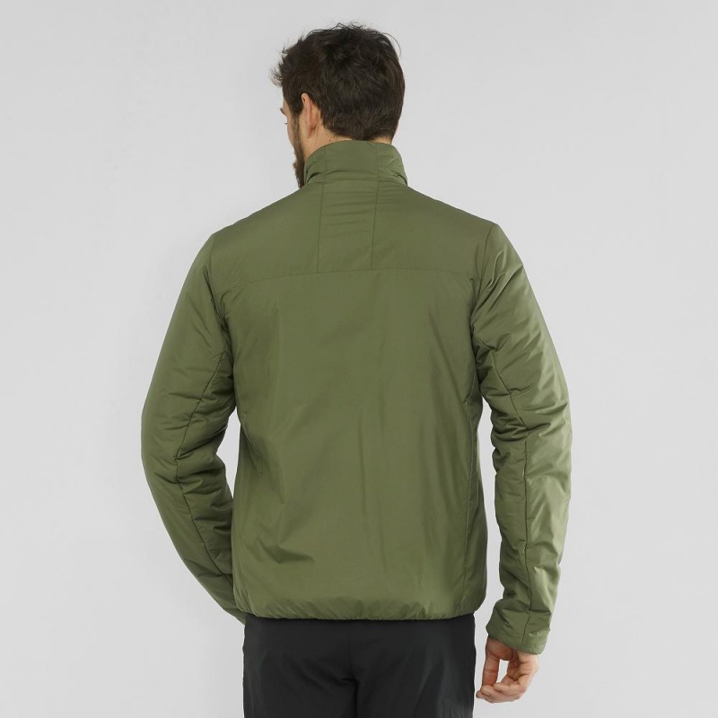 Salomon Outrack Insulated Jacket M Jakke Grønn | 28915-MEIO