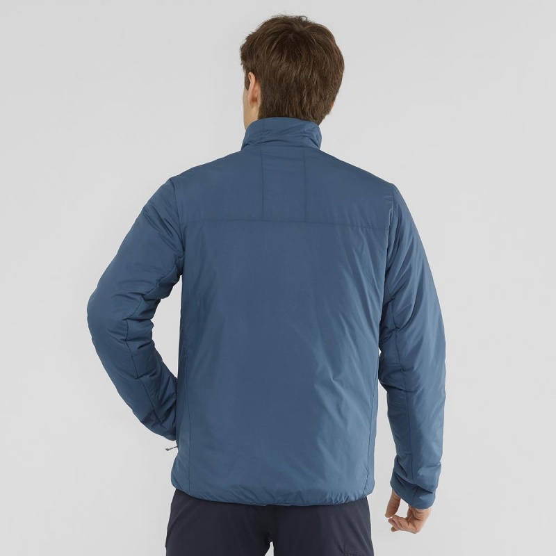 Salomon Outrack Insulated Jacket M Jakke Marineblå | 37804-BOKX