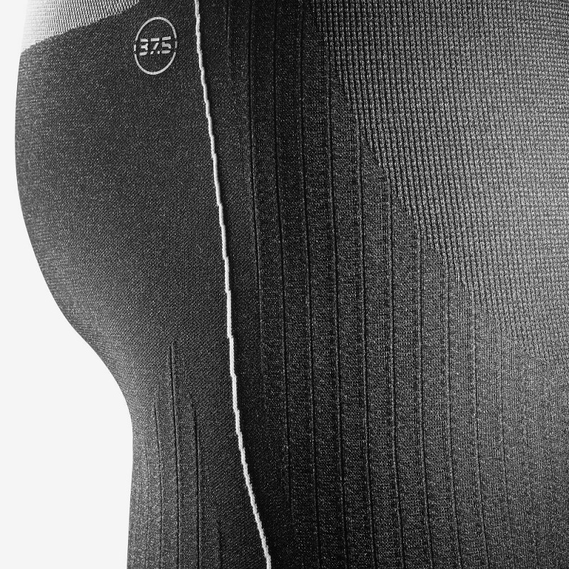 Salomon Primo Warm Tight Seamless M Tights Svarte | 76953-TUGJ