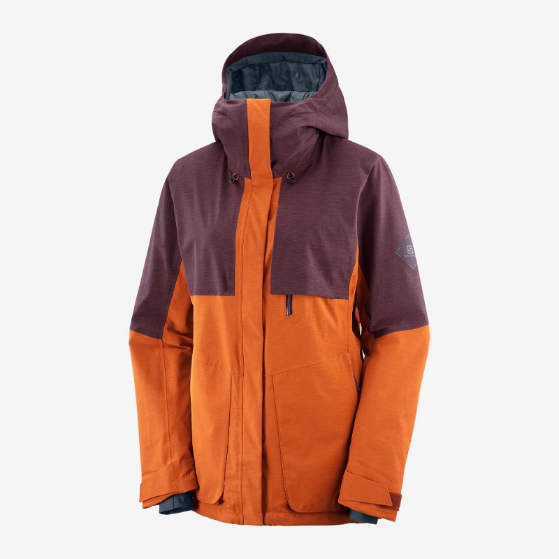 Salomon Proof Light Skijakker Brune | 16749-MOWR