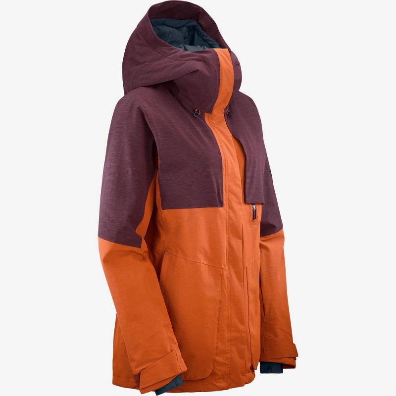 Salomon Proof Light Skijakker Brune | 16749-MOWR