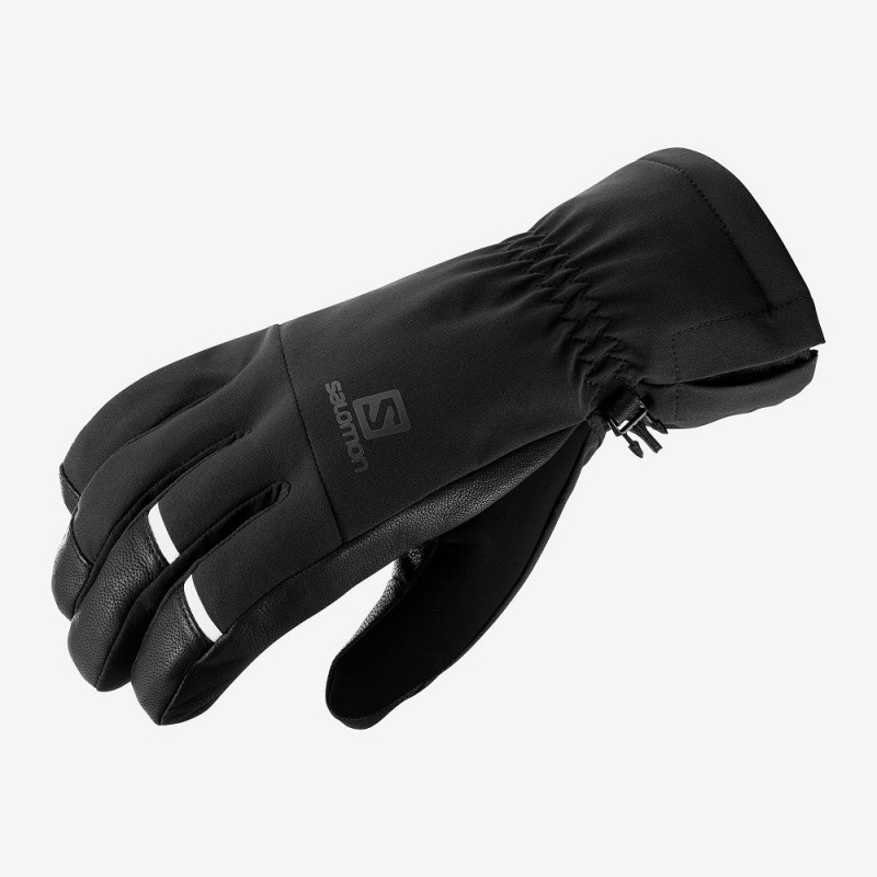 Salomon Propeller Dry M Hansker Svarte | 76149-HCZO