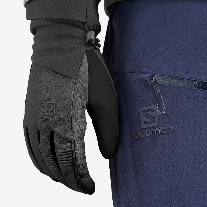 Salomon Propeller Plus M Hansker Svarte | 48190-DSJX