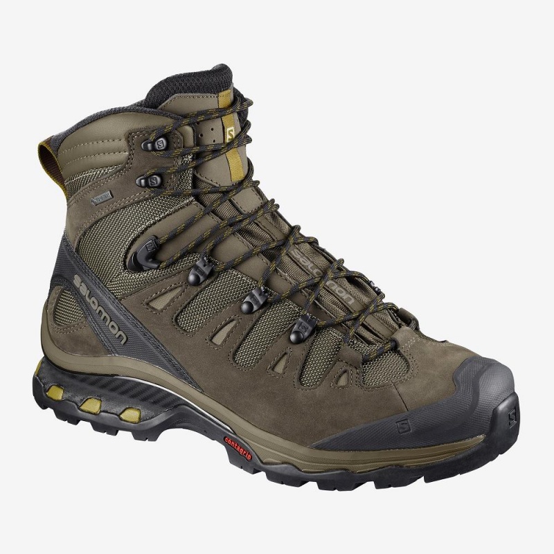 Salomon Quest 4D 3 Gtx Gå Støvler Brune | 63085-JSRH