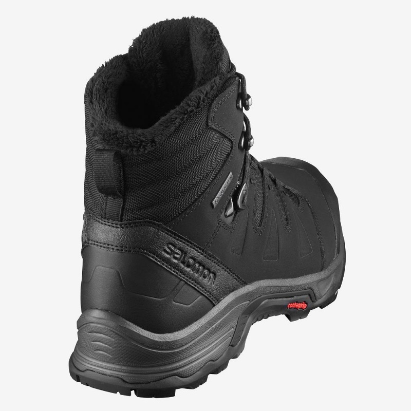 Salomon Quest Vinter Gtx Vinterstøvler Svarte | 29710-SQVJ