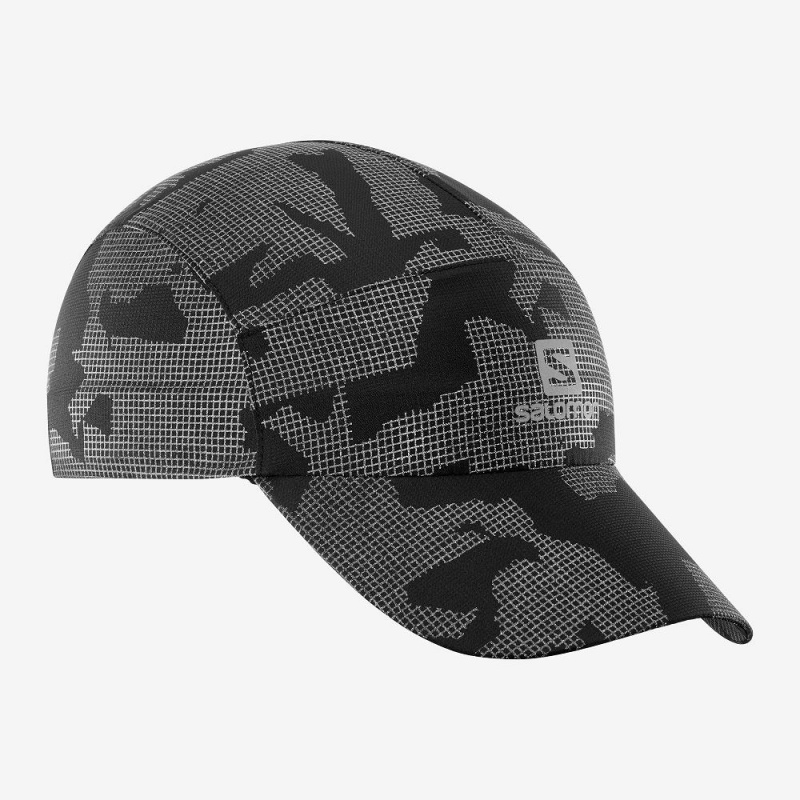 Salomon Reflective Caps Gray | 26073-GQHD