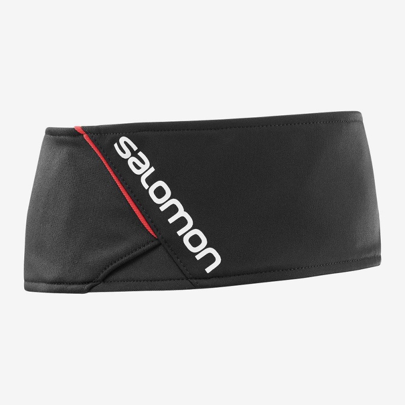 Salomon Rs Headband Pannebånd Svarte | 68275-EBVG