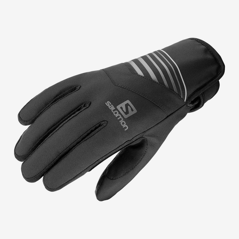 Salomon Rs Warm Glove U Hansker Svarte | 72938-MDNX