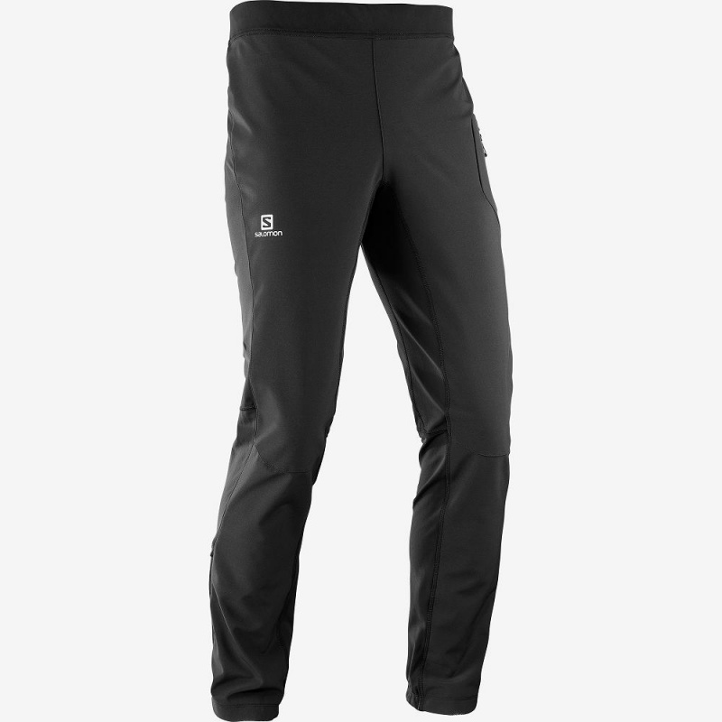 Salomon Rs Warm Softshell M Bukse Svarte | 57183-JSFH