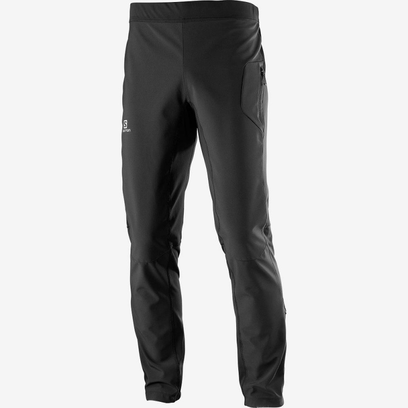 Salomon Rs Warm Softshell M Bukse Svarte | 57183-JSFH