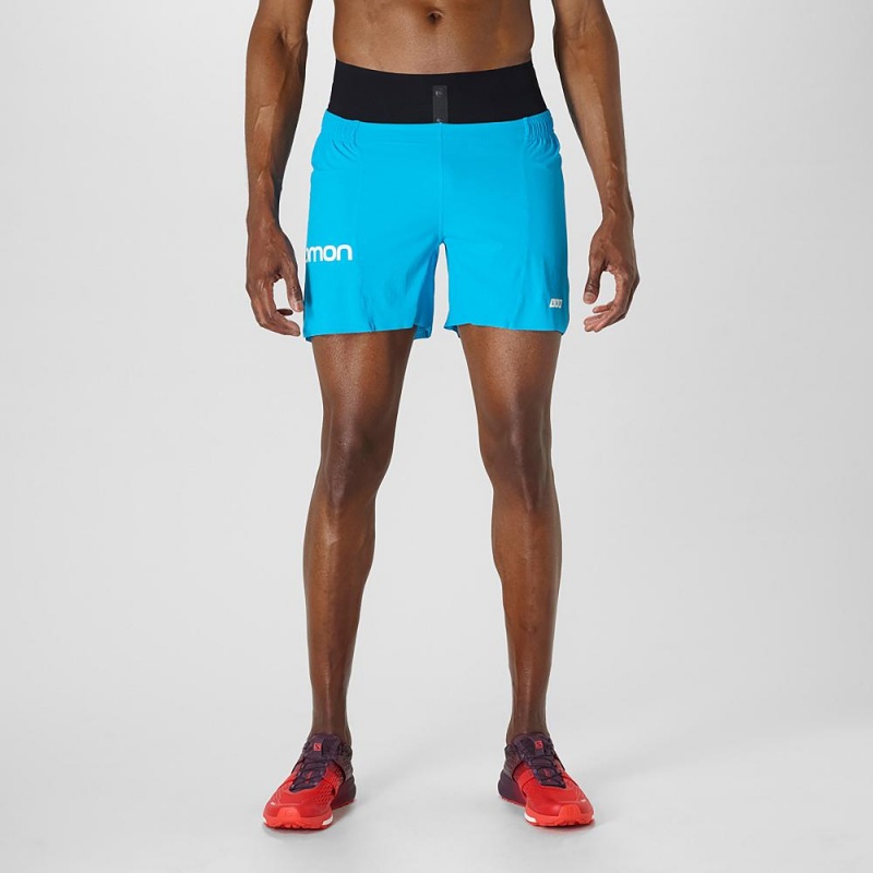 Salomon S Lab Outer 6 Shorts Blå | 71240-FDNY