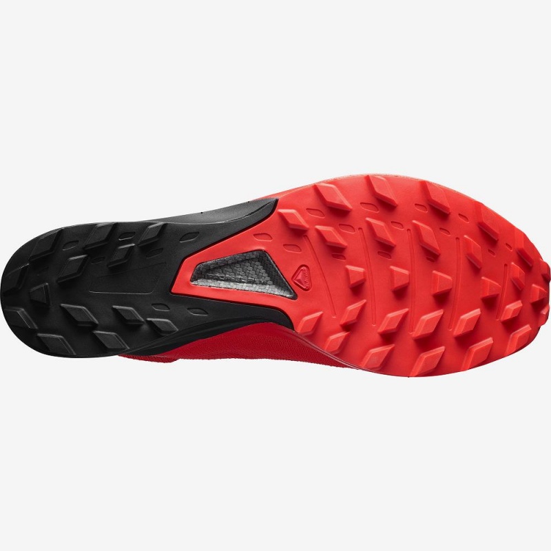 Salomon S Lab Sense 8 Softground Trail Løpesko Rød | 16482-ORAT