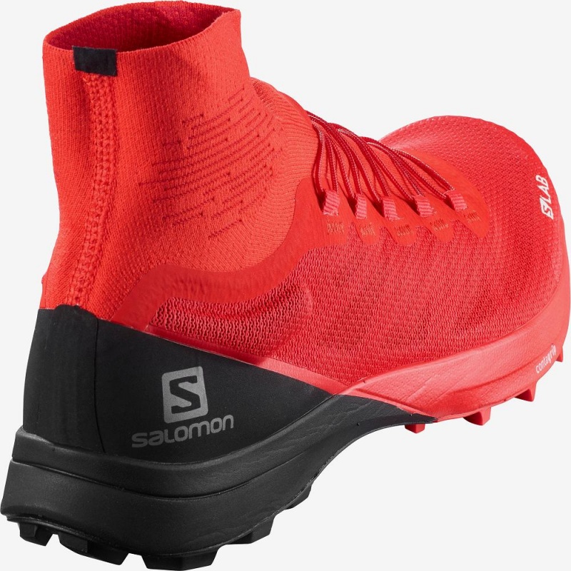 Salomon S Lab Sense 8 Softground Trail Løpesko Rød | 16482-ORAT