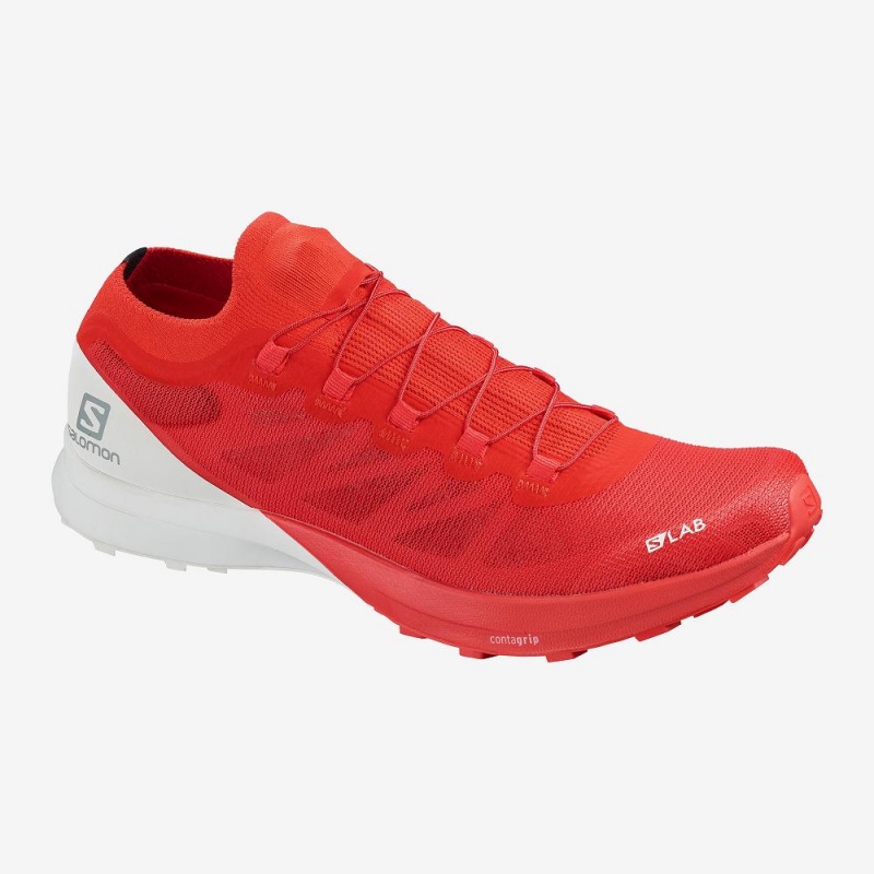 Salomon S Lab Sense 8 Trail Løpesko Rød | 74069-AXLF