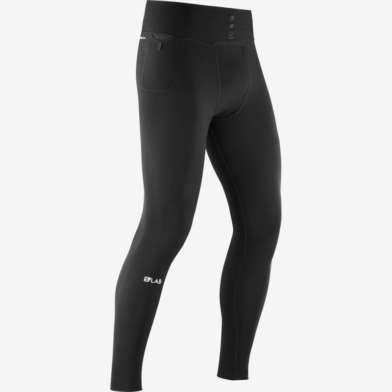 Salomon S Lab Sense Tights Svarte | 61927-VMXL