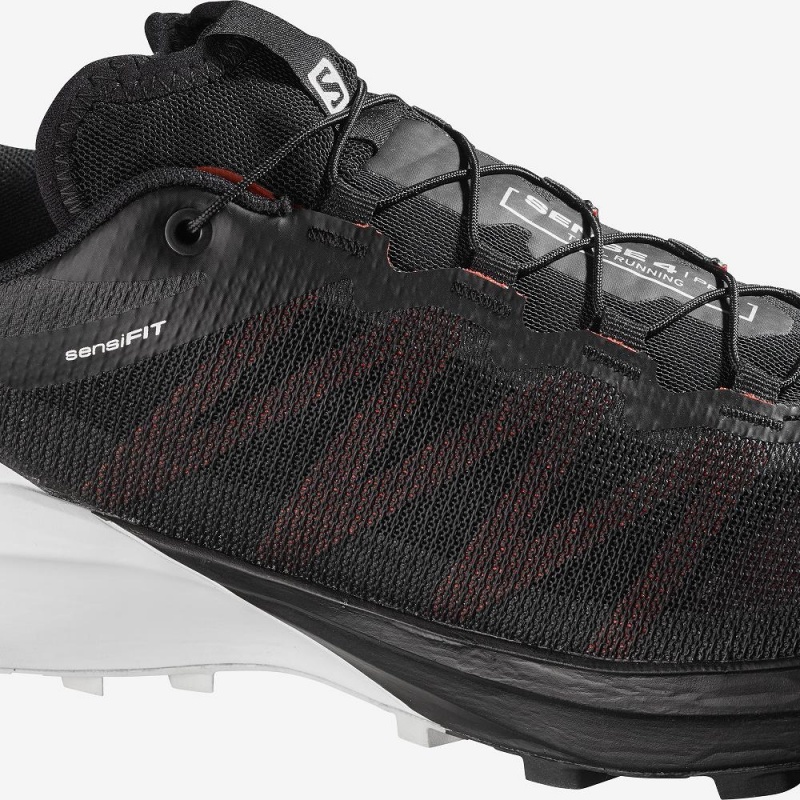 Salomon Sense Pro 4 Trail Løpesko Svarte | 26478-FZXS