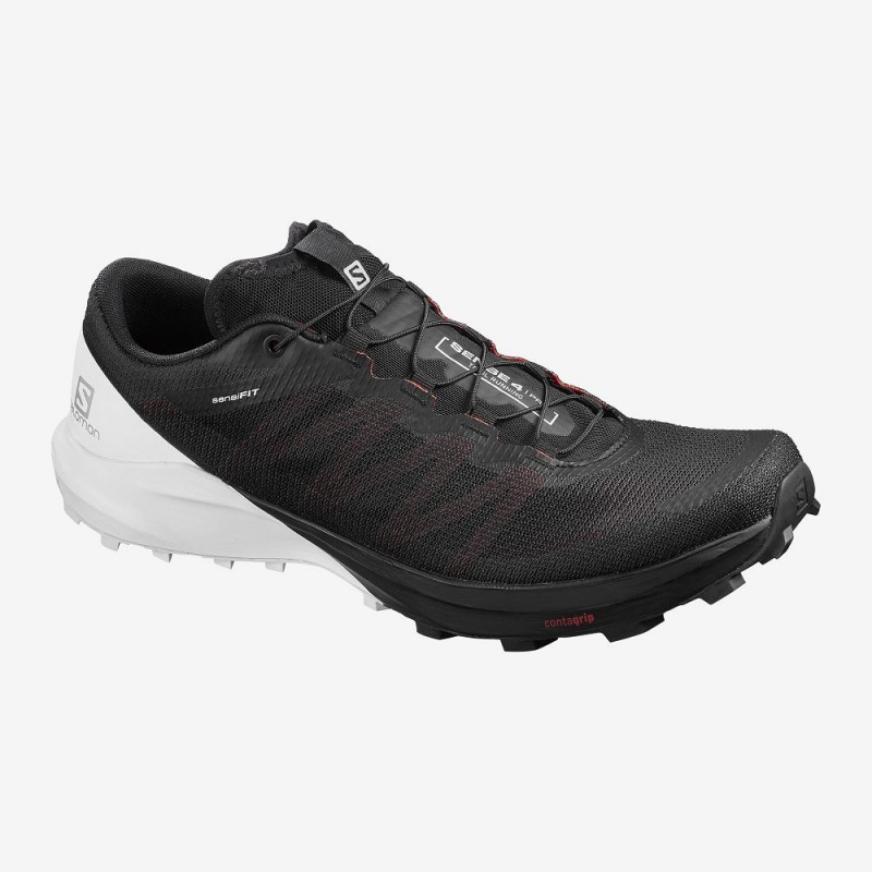 Salomon Sense Pro 4 Trail Løpesko Svarte | 26478-FZXS