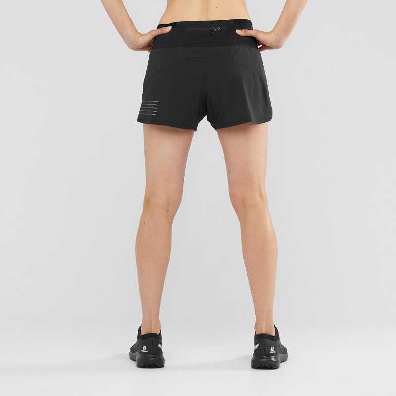 Salomon Sense Shorts Svarte | 84215-ALZS