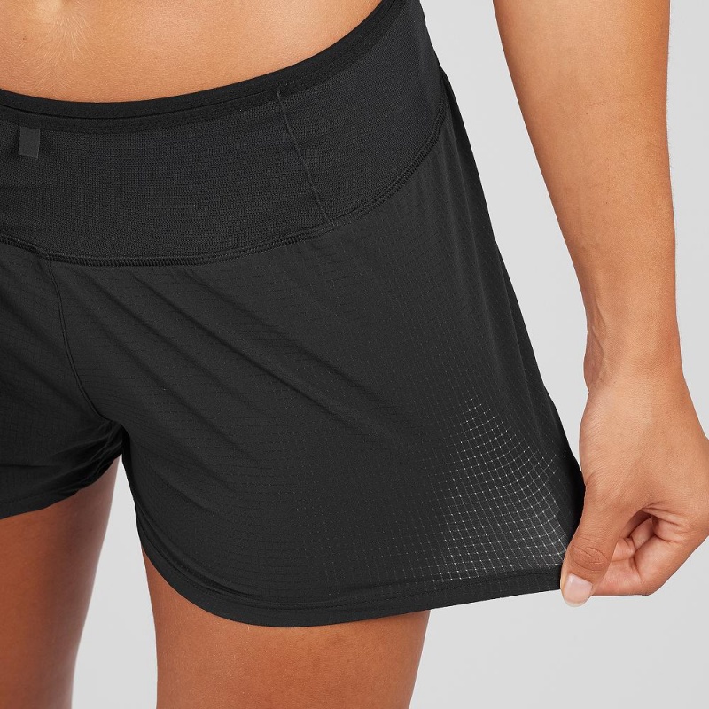 Salomon Sense Shorts Svarte | 84215-ALZS