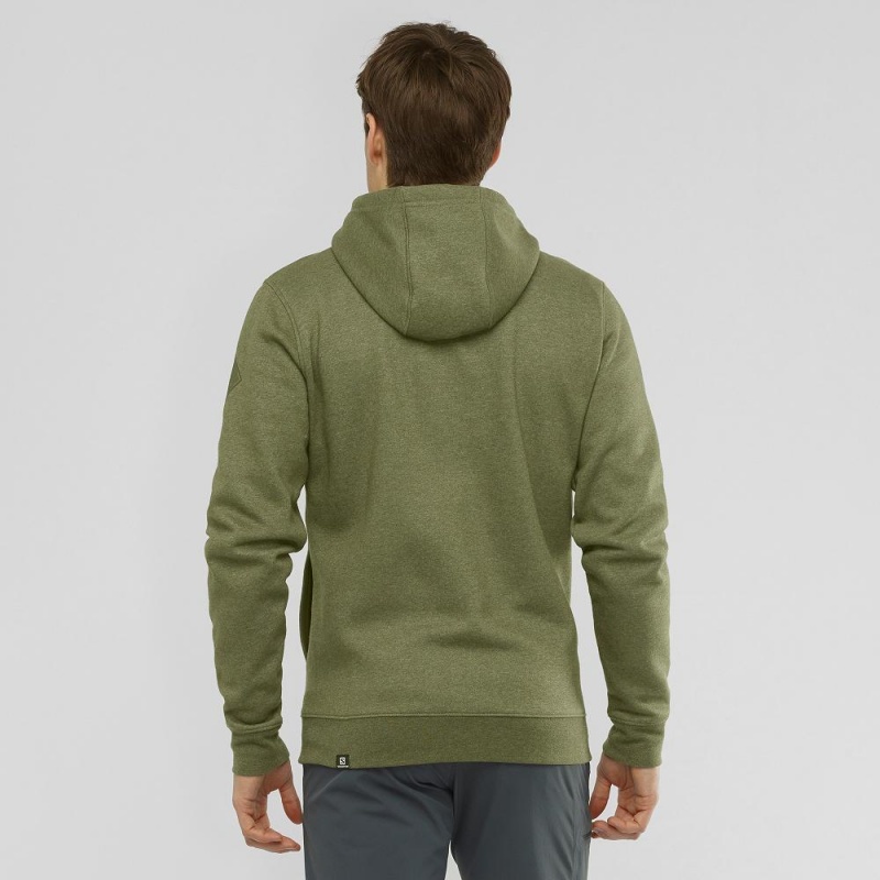 Salomon Shift Full Zip Hoodie M Løpejakke Grønn | 41083-MCUB