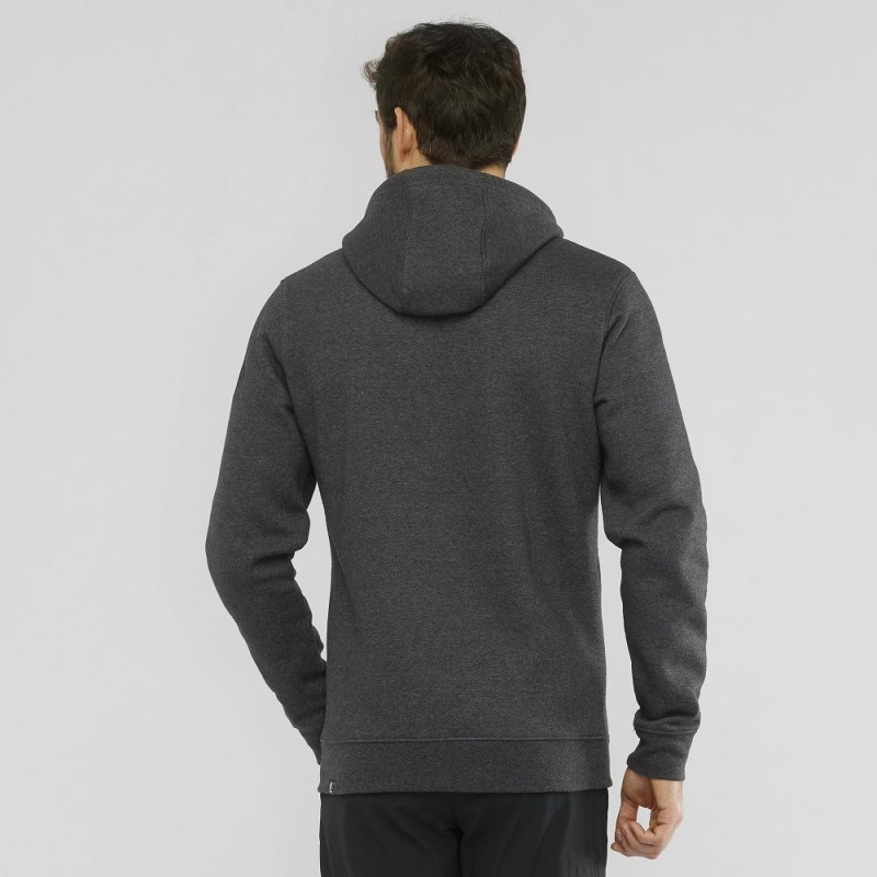 Salomon Shift Full Zip Hoodie M Løpejakke Svarte | 95708-XHDT