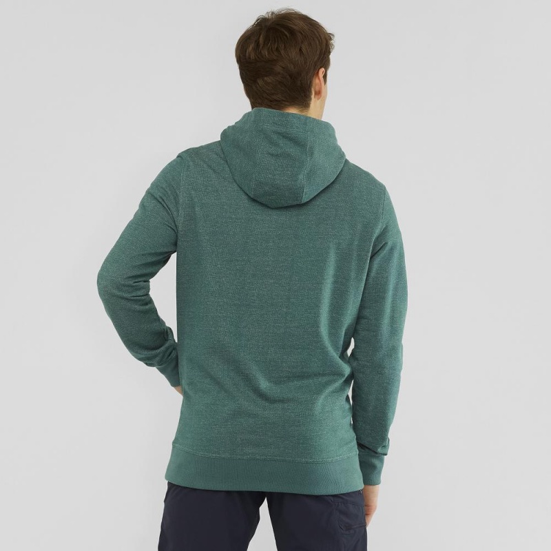 Salomon Shift Hoodie M Hettegenser Grønn | 38769-RKEM