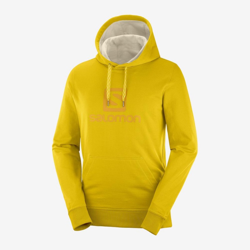 Salomon Shift Hoodie M Hettegenser Gul | 72083-LFPO