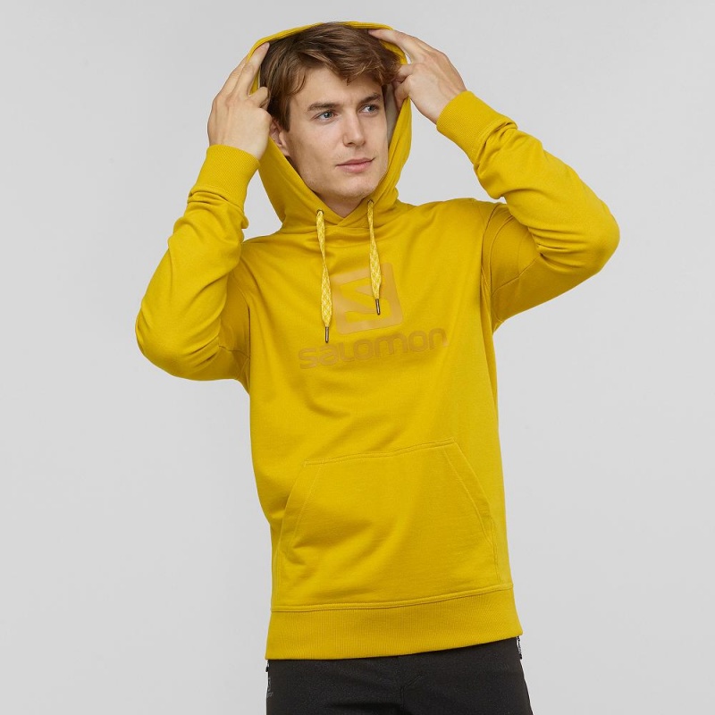 Salomon Shift Hoodie M Hettegenser Gul | 72083-LFPO