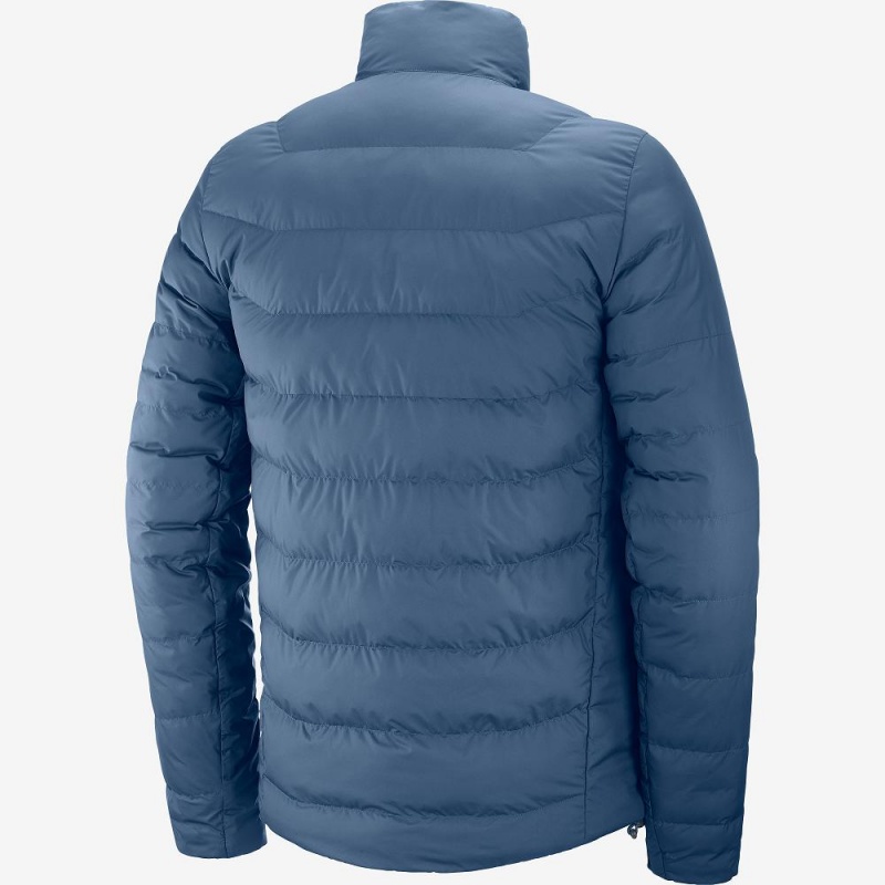 Salomon Sight Storm Jacket M Jakke Marineblå | 54926-GZVJ