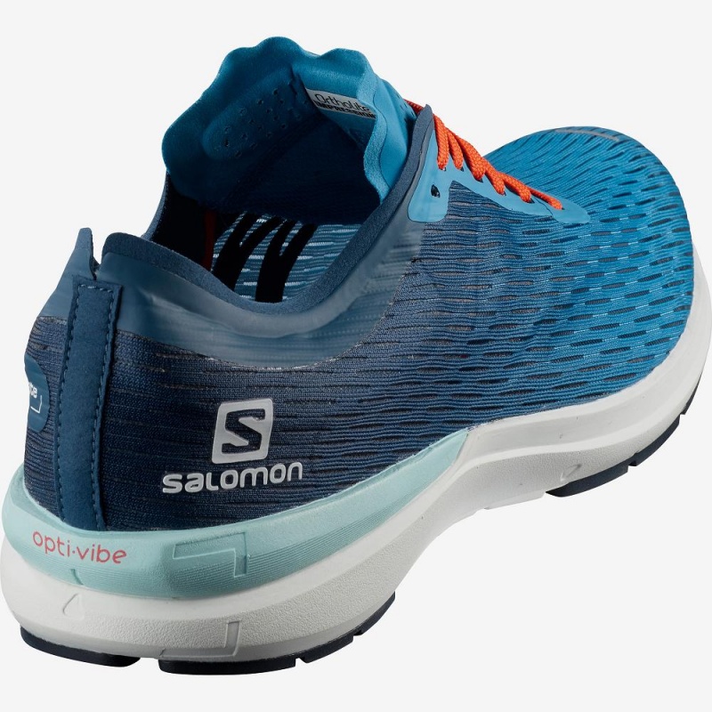 Salomon Sonic 3 Accelerate Løpesko Blå | 29675-LWHM