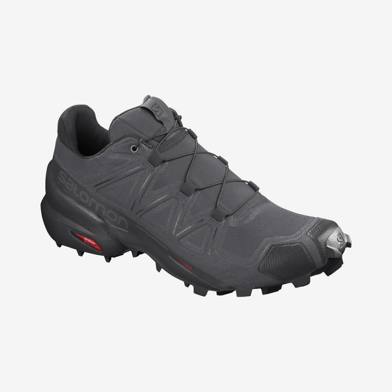 Salomon Speedcross 5 Trail Løpesko Gray | 59124-HFEC