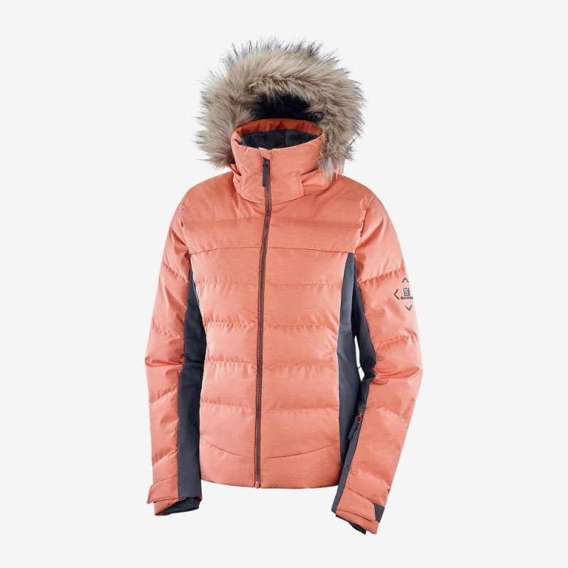 Salomon Stormcozy Skijakker Oransje | 67510-HPZM