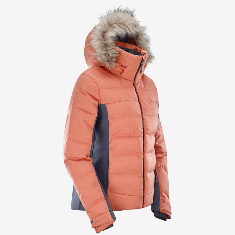 Salomon Stormcozy Skijakker Oransje | 67510-HPZM