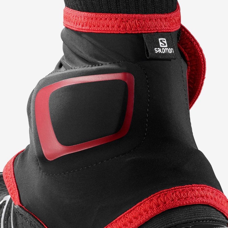 Salomon Trail Gaiters High Hals Gamasje Svarte | 28561-NHEO