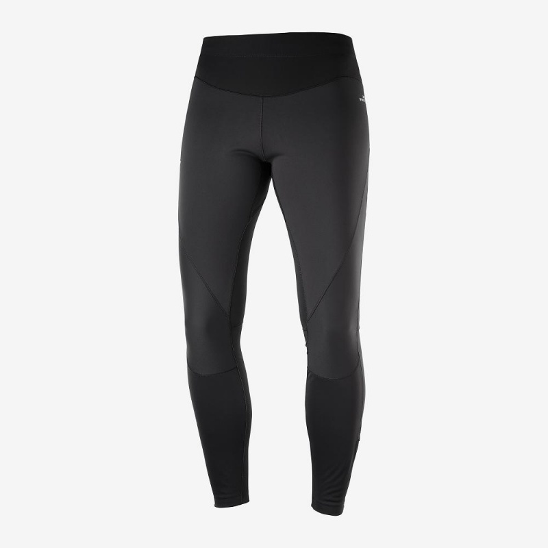 Salomon Trail Runner Ws Tight W Tights Svarte | 97186-DKIC