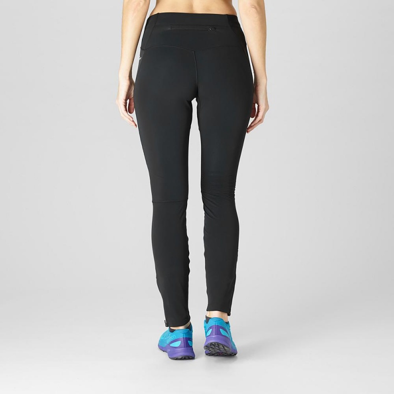 Salomon Trail Runner Ws Tight W Tights Svarte | 97186-DKIC