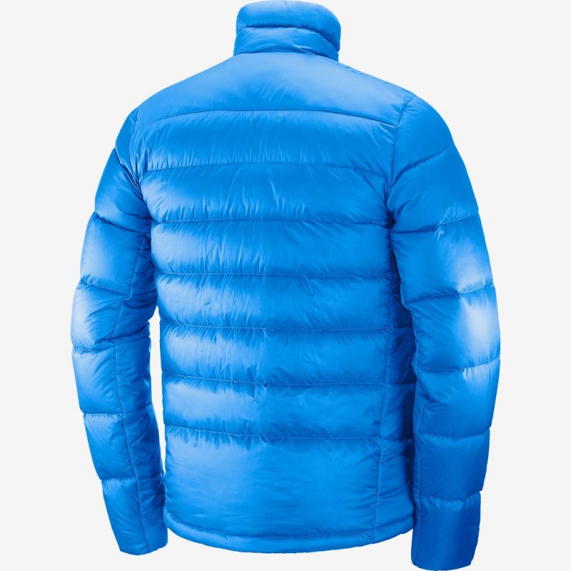 Salomon Transition Down Jacket M Jakke Blå | 34175-KIZO