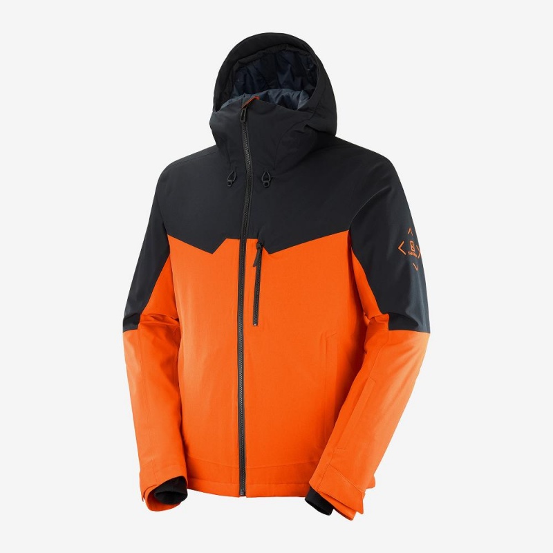 Salomon Untracked Skijakker Oransje | 82350-WGLX