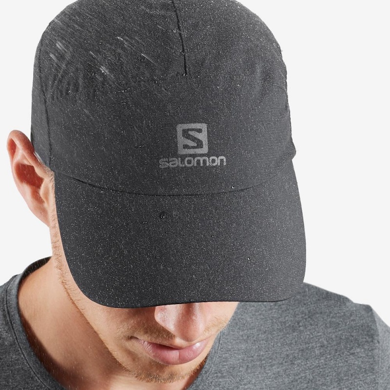 Salomon Vanntette Cap Caps Svarte | 65937-DBZF